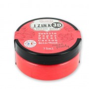 Peinture Multi Supports pour DIY Aladine pâte 3D Izink Nacré Pearly Tulip x75ml