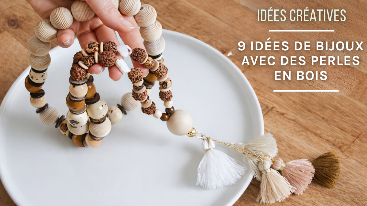 9 idées de bijoux DIY avec des perles en bois 9 idées de bijoux DIY avec des perles en bois
