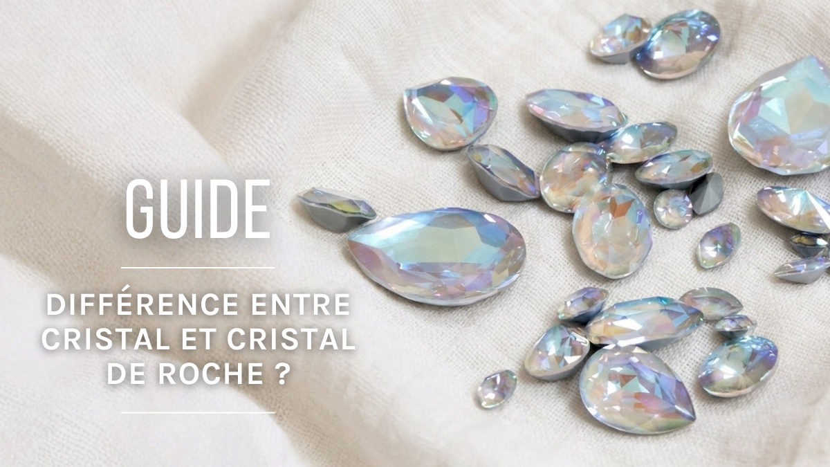 Quelle est la différence entre cristal et cristal de roche ? Quelle est la différence entre cristal et cristal de roche ?