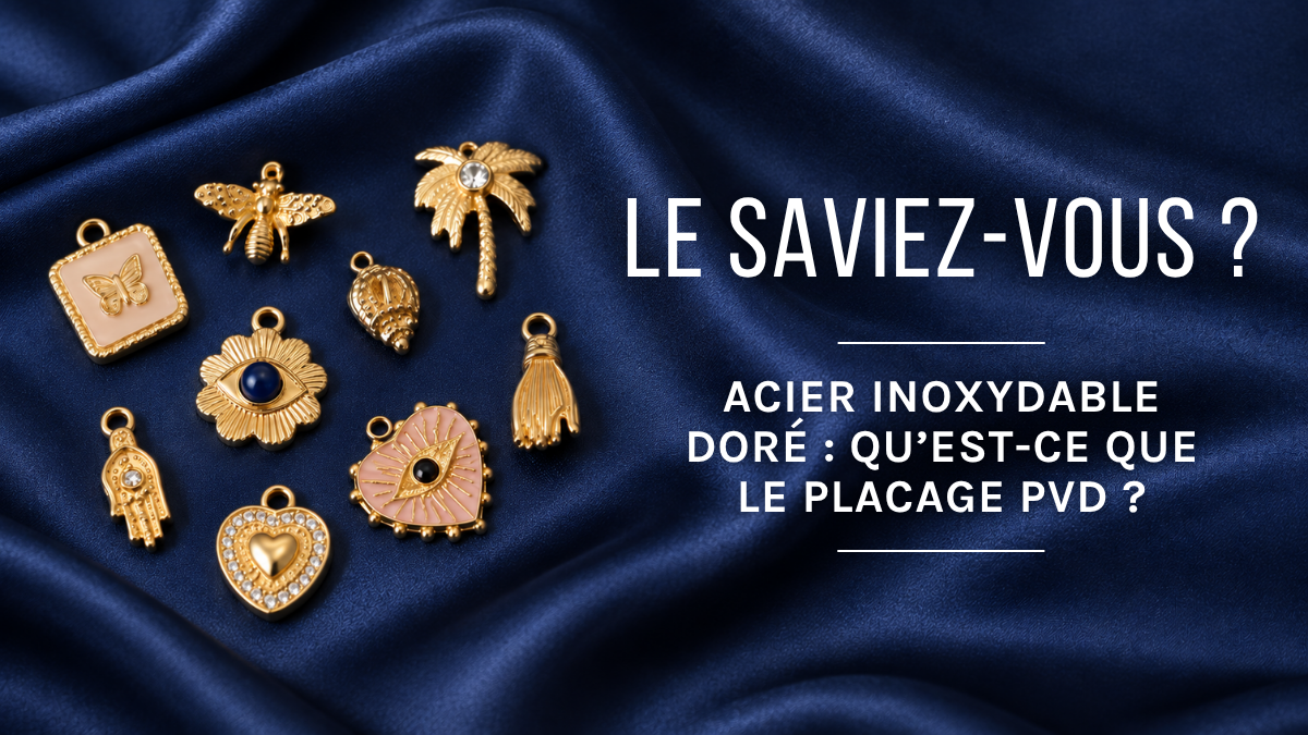 Traitement en PVD pour l'acier inoxydable doré Traitement en PVD pour l'acier inoxydable doré