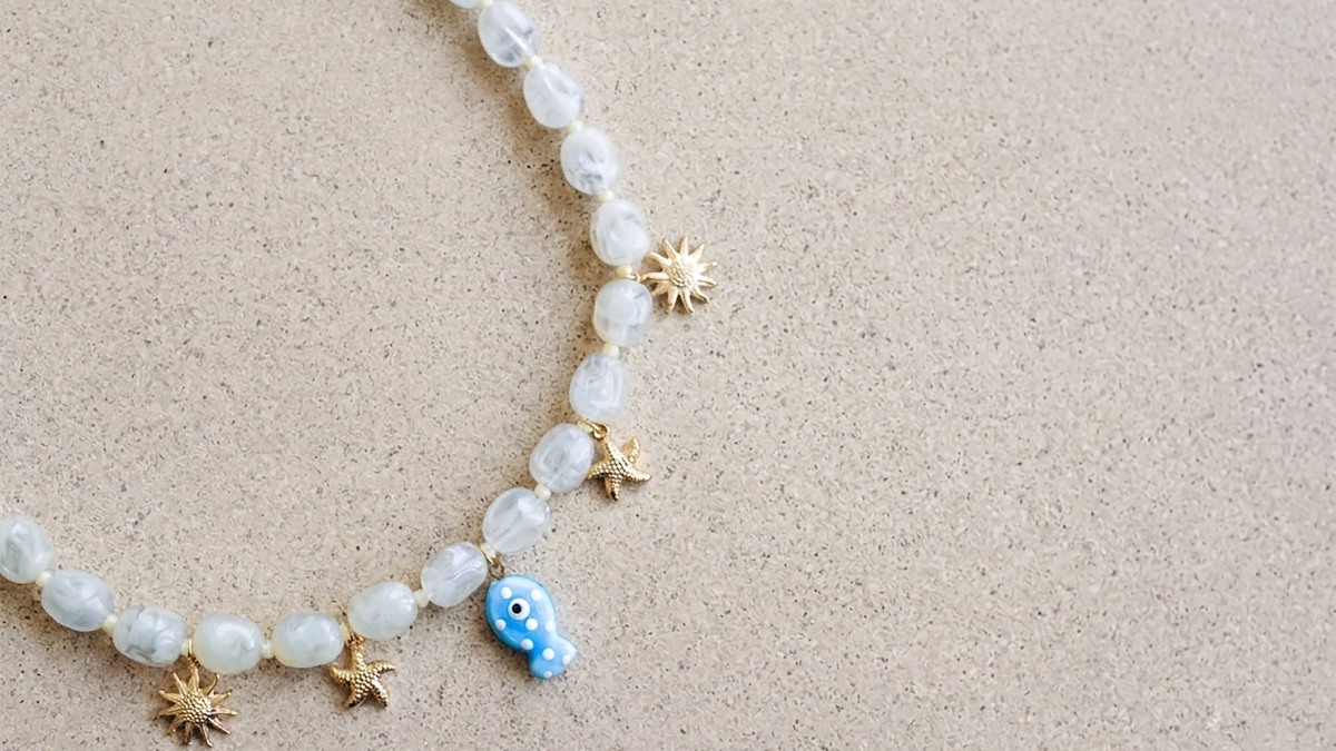 Schéma Collier charm's personnalisable Schéma Collier charm's personnalisable