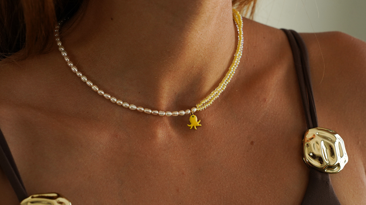 DIY Collier perles Miyuki et perles d'eau douce DIY Collier perles Miyuki et perles d'eau douce