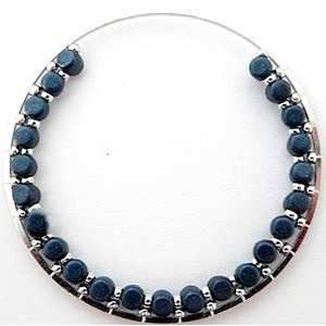 Pendentif Love-You en perles en verre par Puca : Etape 8 Pendentif Love-You en perles en verre par Puca : Etape 8