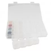 Mallette de rangement pour perles Miyuki & rocailles 17.5x10.8 cm 28 boites