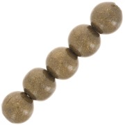 Perles rondes 4 mm - Bronze x50