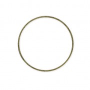 Anneau de montage et tissage rond 40 mm - Bronze x1