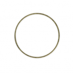 Anneau de montage et tissage rond 40 mm - Bronze x1