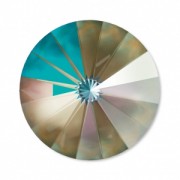 Crystal - Cabochon PureCrystal 1122 Rivoli 12 mm Crystal Army Green DeLite x1 Cabochon PureCrystal 1122 Rivoli 12 mm Crystal Army Green DeLite x1