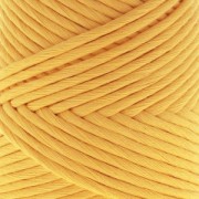 Bobine de cordon en coton pour macramé Cotton Suprême 3XL peigné - Moutarde x 75m