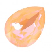 Crystal - Cabochon PureCrystal 4320 14x10 mm Crystal Peach DeLite x1 Cabochon PureCrystal 4320 14x10 mm Crystal Peach DeLite x1