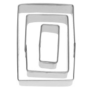 Rectangle - Emporte-pièce rectangle x3 Emporte-pièce rectangle x3