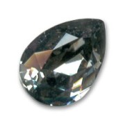 Black Diamond - Cabochon PureCrystal 4320 14x10 mm Black Diamond x1 Cabochon PureCrystal 4320 14x10 mm Black Diamond x1