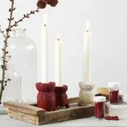 Assortiment de mini billes en verre de 0.6 à 3 mm - Doré x3