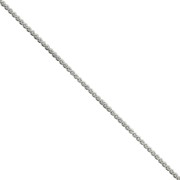 Chaîne maille Anglaise plate 0.9 mm en Acier inoxydable 316L x1m