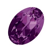 Amethyst - Cabochon PureCrystal 4120 6x4 mm Amethyst x1 Cabochon PureCrystal 4120 6x4 mm Amethyst x1