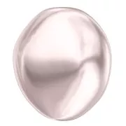 Baroque nacrée PureCrystal 5842 perle irrégulière 10 mm Rosaline Pearl x1