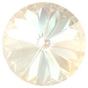 Crystal - Cabochon PureCrystal 1122 Rivoli 12 mm - Crystal Ivory Cream Delite x1 Cabochon PureCrystal 1122 Rivoli 12 mm - Crystal Ivory Cream Delite x1