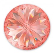 Rose Peach - Cabochon PureCrystal 1122 Rivoli 12 mm Rose Peach x1 Cabochon PureCrystal 1122 Rivoli 12 mm Rose Peach x1