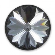 Crystal - Cabochon PureCrystal 1122 Rivoli 12 mm Crystal Silver Night x1 Cabochon PureCrystal 1122 Rivoli 12 mm Crystal Silver Night x1