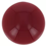 Cabochons - Cabochon en résine opaque 14 mm - Bordeaux x1 Cabochon en résine opaque 14 mm - Bordeaux x1