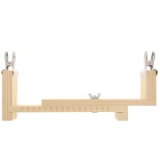 Support en bois pour tressage pour faire bracelet et collier en macramé x1