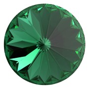Majestic Green - Cabochon PureCrystal 1122 Rivoli 12 mm - Majestic Green x1 Cabochon PureCrystal 1122 Rivoli 12 mm - Majestic Green x1