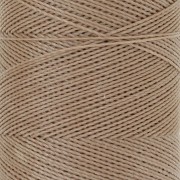 Bobine de fil ciré Linhasita pour micro macramé 0.5 mm - Cappuccino (65) x335m