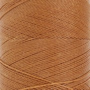 Bobine de fil ciré Linhasita pour micro macramé 0.5 mm - Ambre (388) x335m