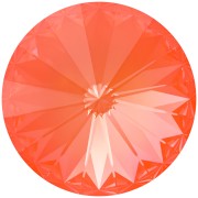 Crystal - Cabochon PureCrystal 1122 Rivoli 12 mm - Crystal Electric Orange Ignite x1 Cabochon PureCrystal 1122 Rivoli 12 mm - Crystal Electric Orange Ignite x1