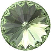 Peridot - Cabochon PureCrystal 1122 Rivoli 12 mm - Reinvented Peridot x1 Cabochon PureCrystal 1122 Rivoli 12 mm - Reinvented Peridot x1