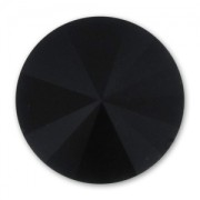 Jet - Cabochon PureCrystal 1122 Rivoli 12 mm Jet x1 Cabochon PureCrystal 1122 Rivoli 12 mm Jet x1