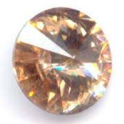 Light Colorado Topaz - Cabochon PureCrystal 1122 Rivoli 12 mm Light Colorado Topaz x1 Cabochon PureCrystal 1122 Rivoli 12 mm Light Colorado Topaz x1