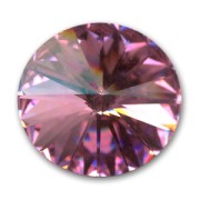 Rose - Cabochon PureCrystal 1122 Rivoli 12 mm Rose x1 Cabochon PureCrystal 1122 Rivoli 12 mm Rose x1