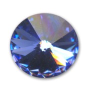 Sapphire - Cabochon PureCrystal 1122 Rivoli 12 mm Sapphire x1 Cabochon PureCrystal 1122 Rivoli 12 mm Sapphire x1