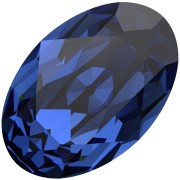 Dark Sapphire - Cabochon PureCrystal 4120 6x4 mm - Reinvented Dark Sapphire x1 Cabochon PureCrystal 4120 6x4 mm - Reinvented Dark Sapphire x1