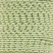 Doré - Cordon en coton tressé et fil métallisé 1.5 mm - Multi Vert - Doré x1m Cordon en coton tressé et fil métallisé 1.5 mm - Multi Vert - Doré x1m