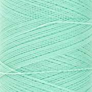 Bobine de fil ciré Linhasita pour micro macramé 0.35 mm Menthe Glacée (1436) x448m