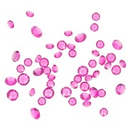 Pierres en vrac en cristal à résiner - Joblot Swarovski - 1 à 6 mm - Fuchsia x10g