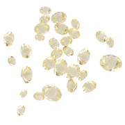Pierres en vrac en cristal à résiner - Joblot Swarovski - 1 à 6 mm - Jonquil x10g