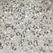 Pierres en vrac en cristal à résiner - Joblot Swarovski - 1 à 6 mm - Crystal x10g