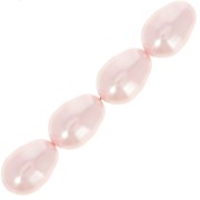 Poires nacrées Swarovski 5821 11x8 mm Rosaline Pearl x5
