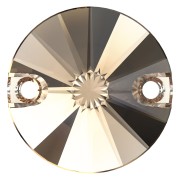 Cabochon - intercalaire - Swarovski 3200 12 mm Light colorado Topaz x1