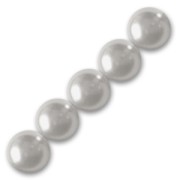 Perles nacrées Swarovski 5810 6 mm Light Grey Pearl x10
