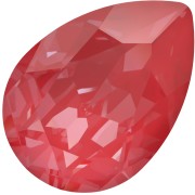 Crystal - Cabochon PureCrystal 4320 14x10 mm - Crystal Poppy Red Ignite x1 Cabochon PureCrystal 4320 14x10 mm - Crystal Poppy Red Ignite x1