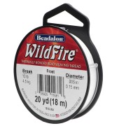 Blanc - Fil nylon tressé WildFire 0.15 mm - Blanc x18.2m Fil nylon tressé WildFire 0.15 mm - Blanc x18.2m