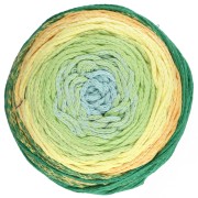 Vert - Bobine de cordon coton pour macramé Cotton Air Cake 1mm - Tie and Die Jaune x220m Bobine de cordon coton pour macramé Cotton Air Cake 1mm - Tie and Die Jaune x220m