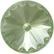 Crystal - Cabochon PureCrystal 1122 Rivoli 12 mm - Crystal Paradise Green Lux x1 Cabochon PureCrystal 1122 Rivoli 12 mm - Crystal Paradise Green Lux x1
