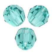 Rond - Perles rondes PureCrystal 5000 4 mm - Reinvented Caribbean Green x20 Perles rondes PureCrystal 5000 4 mm - Reinvented Caribbean Green x20