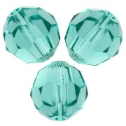 Rond - Perle ronde PureCrystal 5000 8 mm - Reinvented Caribbean Green x1 Perle ronde PureCrystal 5000 8 mm - Reinvented Caribbean Green x1