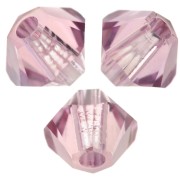 Toupies en cristal Swarovski 5328 3 mm - Light Rose Blue Shade x50